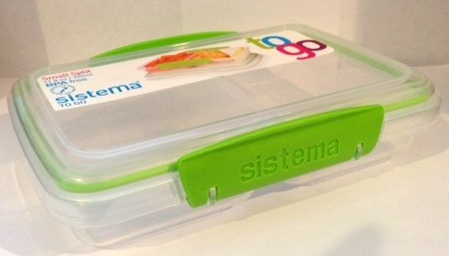 9414202215185 Sistema 11.8 Ounce Small Split Storage Container (Colors may  vary)