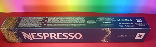 7630030336256 Nespresso 6 Sleeves New Limited Edition Variations 2015 *VANILLA AMARETTI &