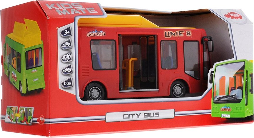 City toys. Dickie Toys автобус. Микроавтобус Dickie Toys 3306002 30 см. Dickie Toys городской автобус. Автобус Dickie Toys City.