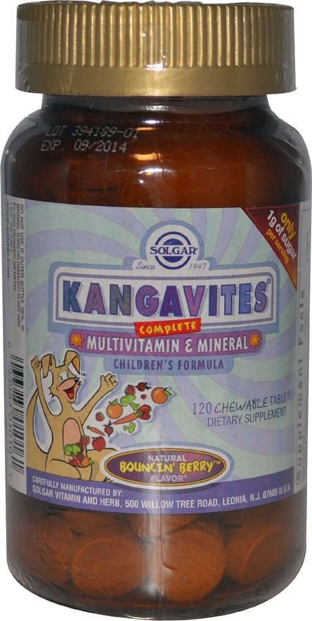 Кангавитес мультивитамины для детей