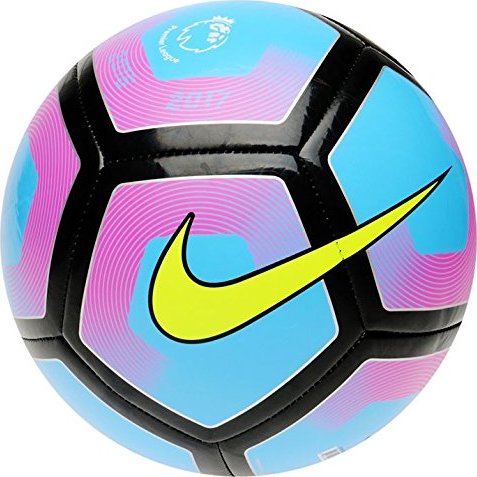 pink and purple nike soccer ball