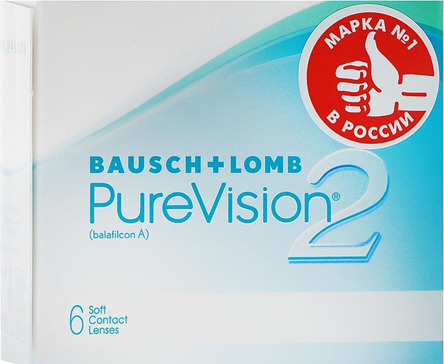 Линзы пьюр вижн. Контактные линзы Pure Vision 2. Линзы контактные пуре ВИЗИОН. Bausch & Lomb Pure Vision.