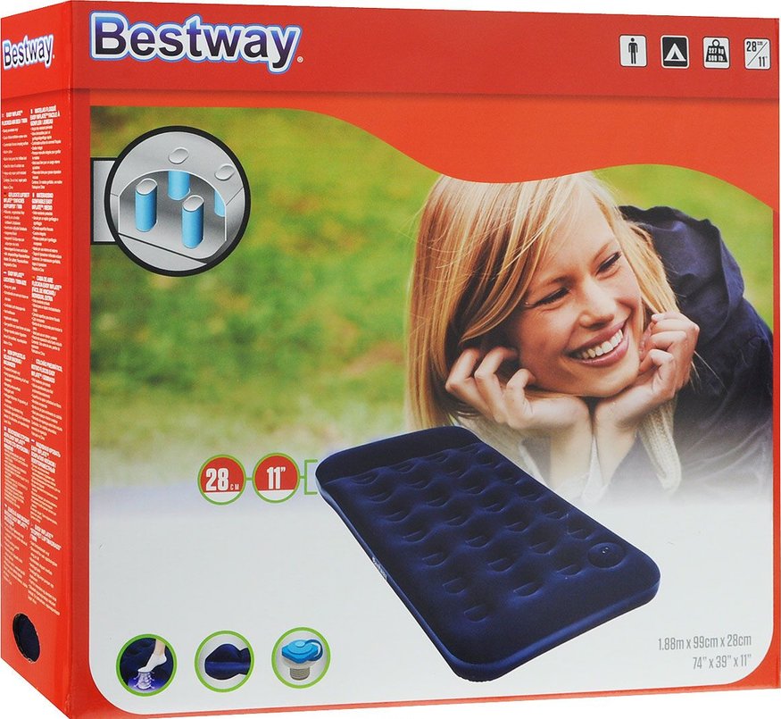 Матрас bestway king easy inflate