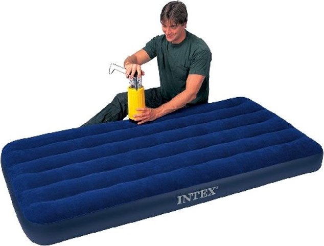 Матрас надувной intex classic downy bed full