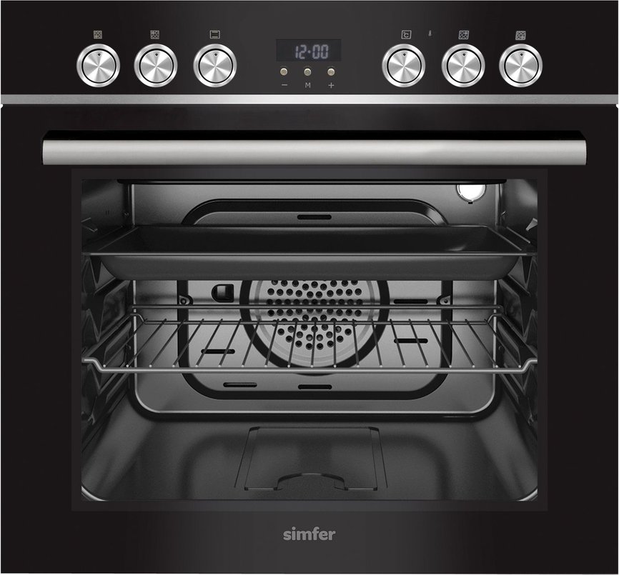 Газовый духовой шкаф simfer b6gb12011