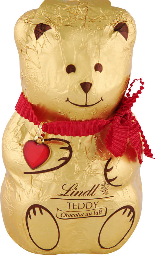 Шоколадный медведь lindt