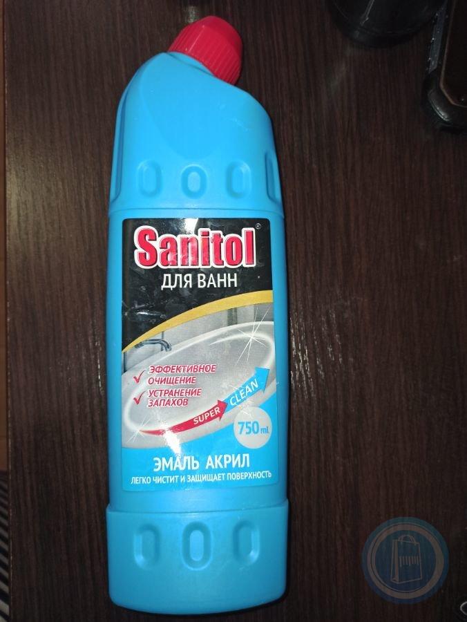 Sanitol для чистки ванн